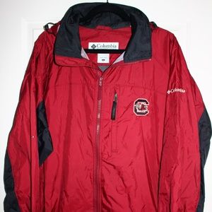 USC Gamecocks Columbia Windbreaker Jacket (Size L)